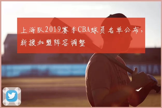 上海队2019赛季CBA球员名单公布，新援加盟阵容调整
