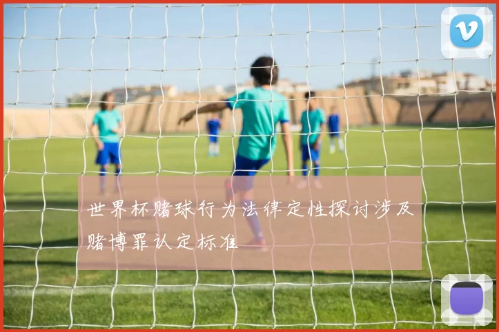 世界杯赌球行为法律定性探讨涉及赌博罪认定标准